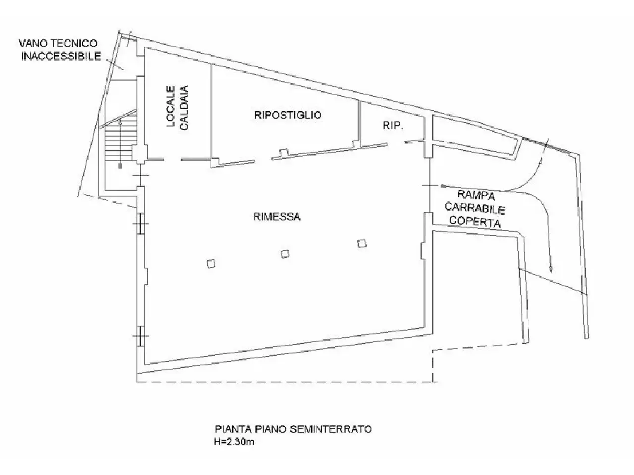 Magazzino in Via Cigliano 1, Moncrivello, {3} - Planimetria 1