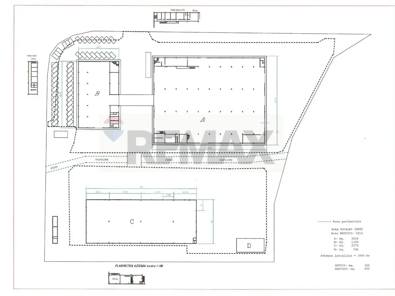 Capannone in C.da Cancelli Snc, Castilenti, {3} - Planimetria 1