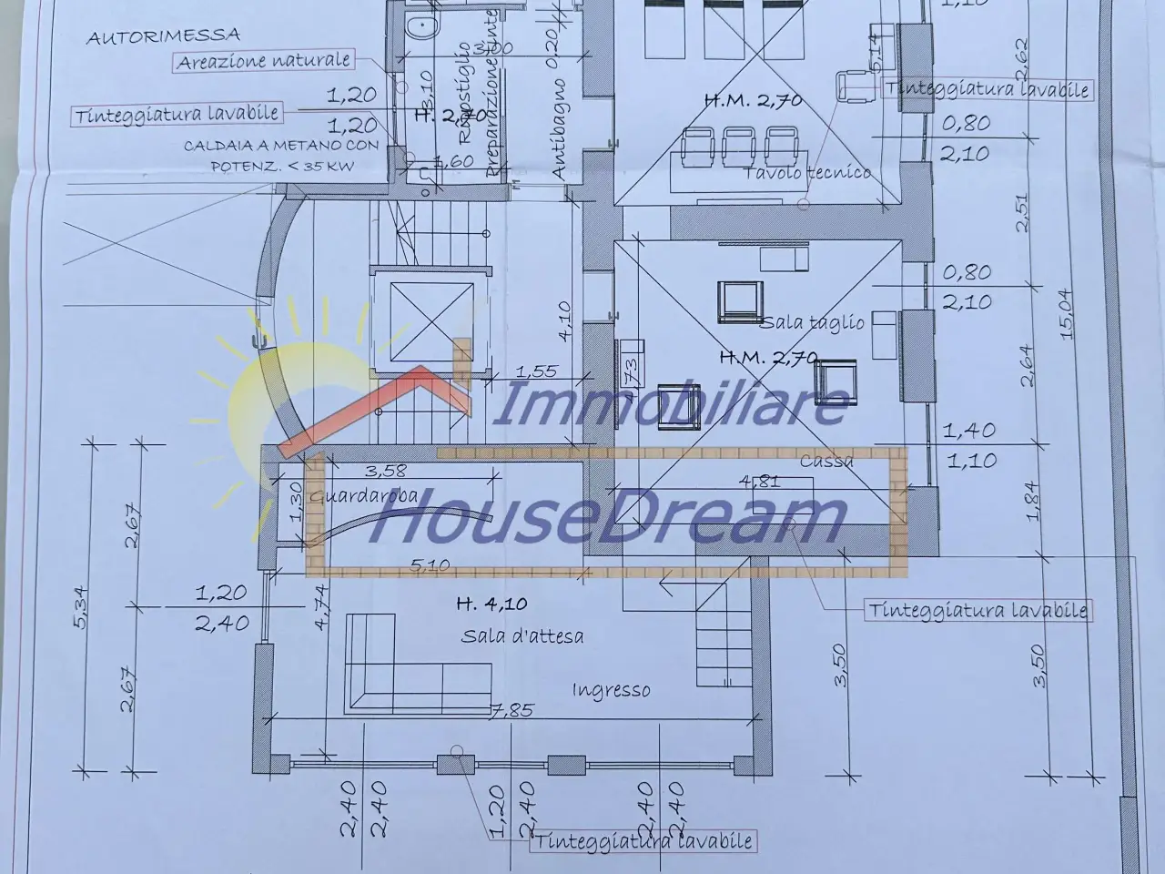 Negozio in Corso Sempione 113, Borgomanero, {3} - Planimetria 1