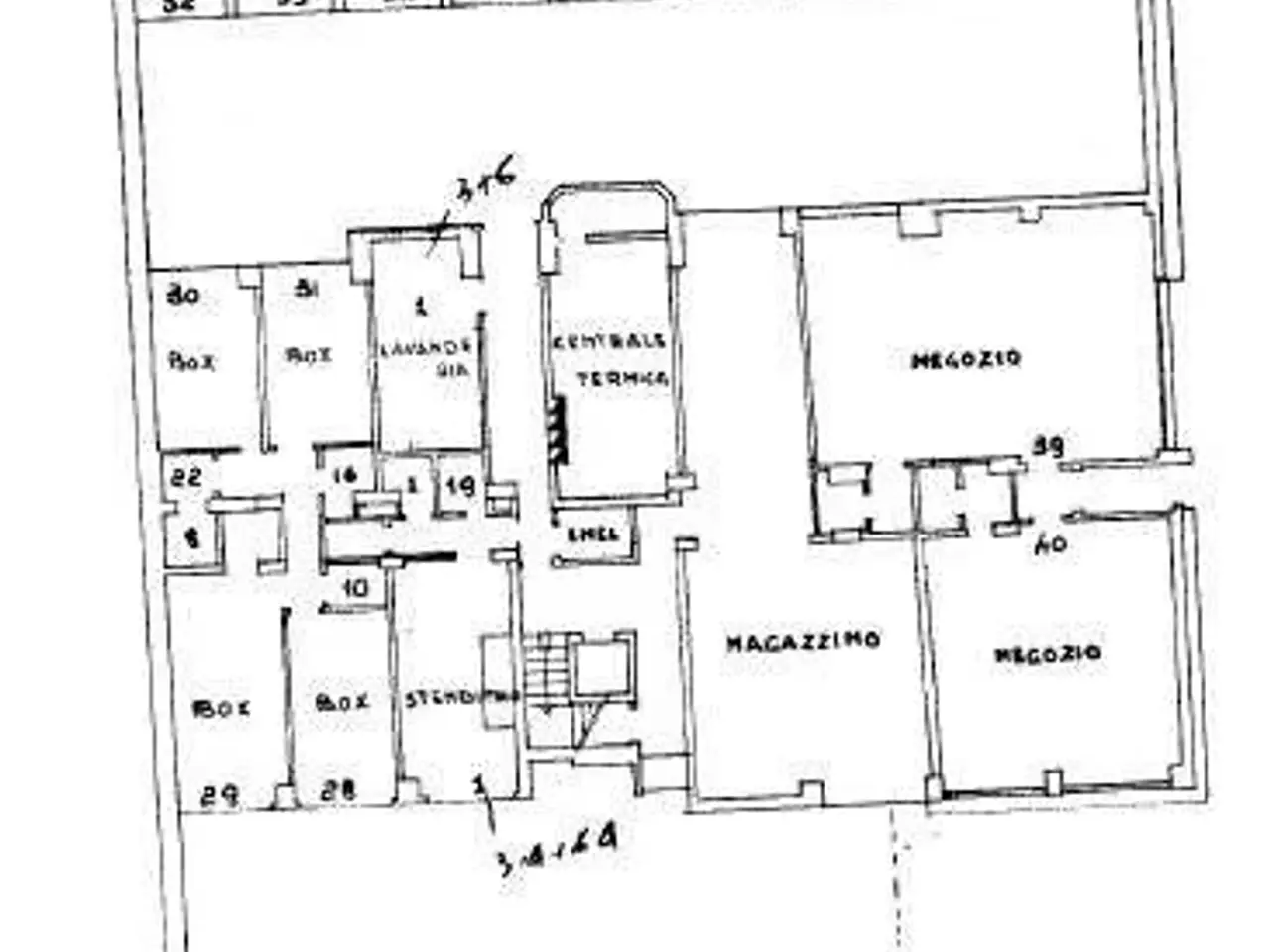 Albergo in Via Santa Caterina  1, Valfurva, {3} - Planimetria 1