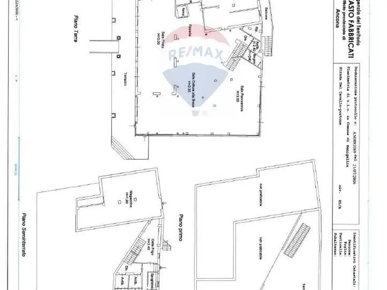 Negozio in Strada del Cavallo 85/a, Senigallia, {3} - Planimetria 1