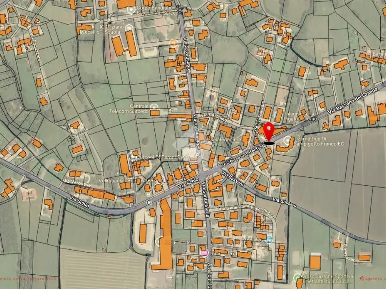 Negozio in Via Bassano del Grappa 48, Sarcedo, {3} - Planimetria 1