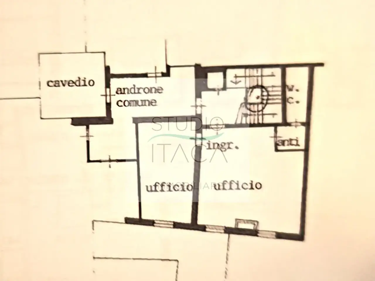 Ufficio in Via Daniele Manin, Padova, {3} - Planimetria 1