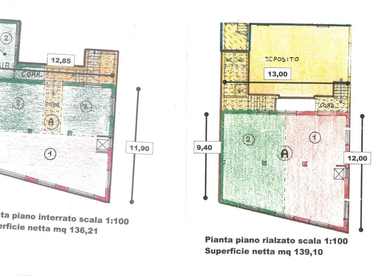 Showroom in Via Vincenzo Monti, Seregno, {3} - Planimetria 1