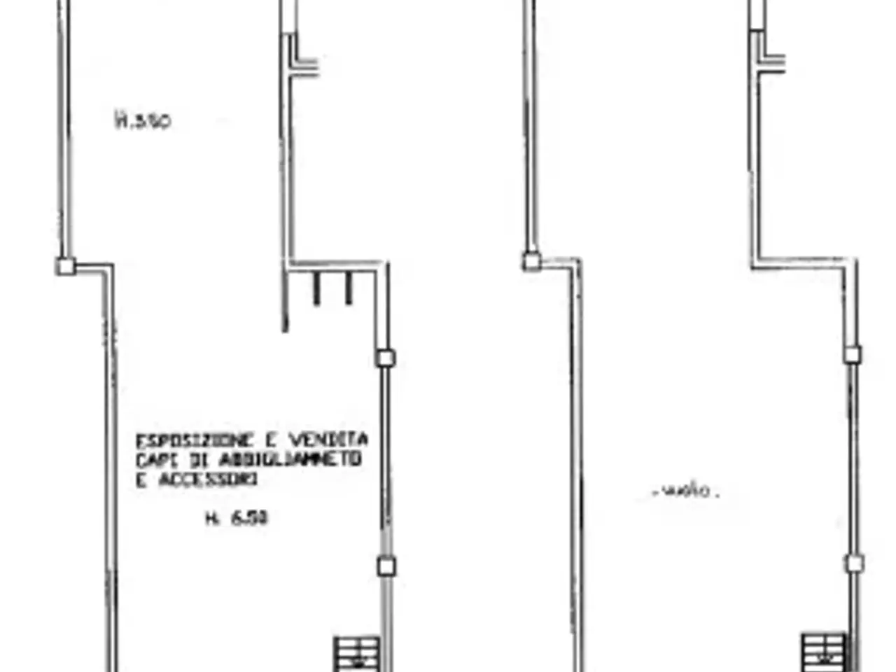Negozio in Via Tevere 368, Bomporto, {3} - Planimetria 1