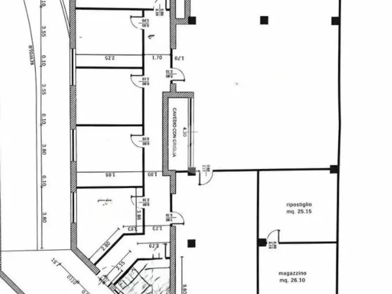 Capannone in Via Mantova 180, Montichiari, {3} - Planimetria 1