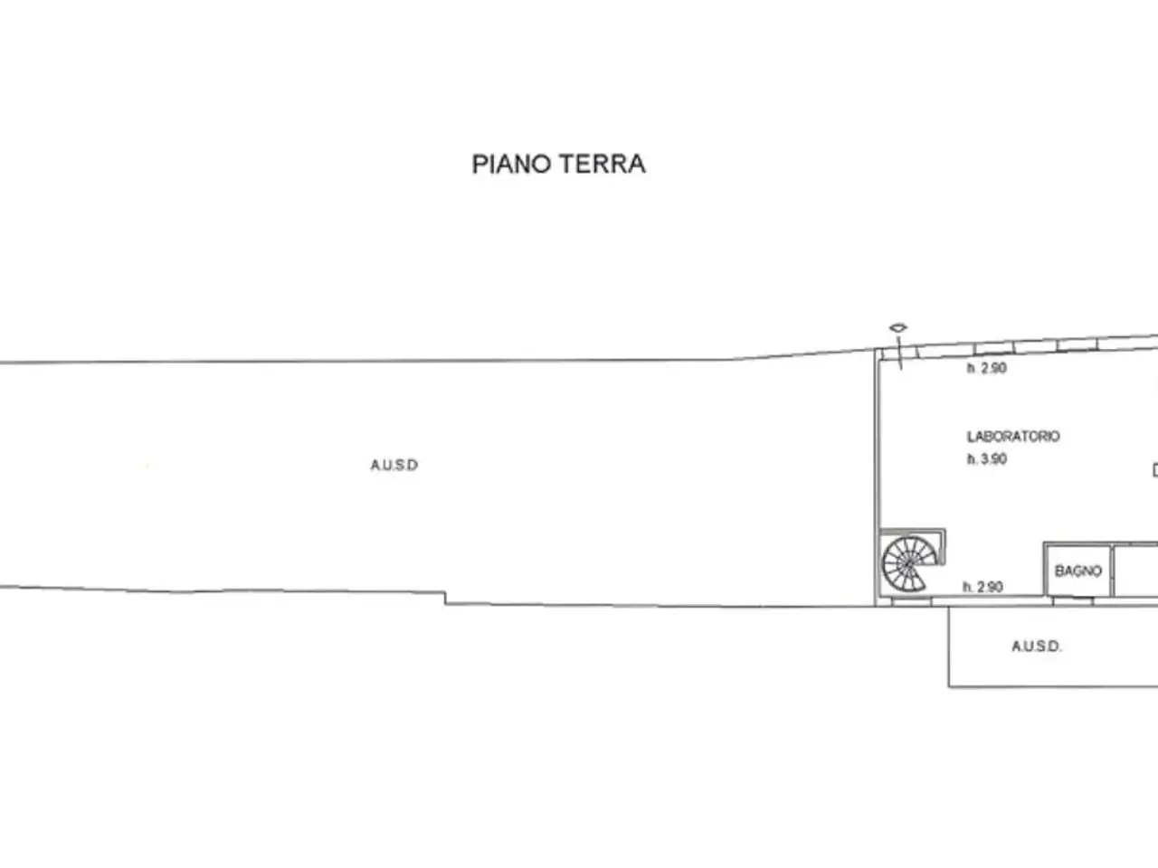 Negozio in Via Trento 124, Capriano Del Colle, {3} - Planimetria 1