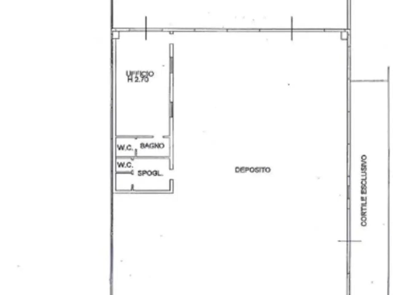 Capannone in Via dell'Industria 1, Casaletto Vaprio, {3} - Planimetria 1