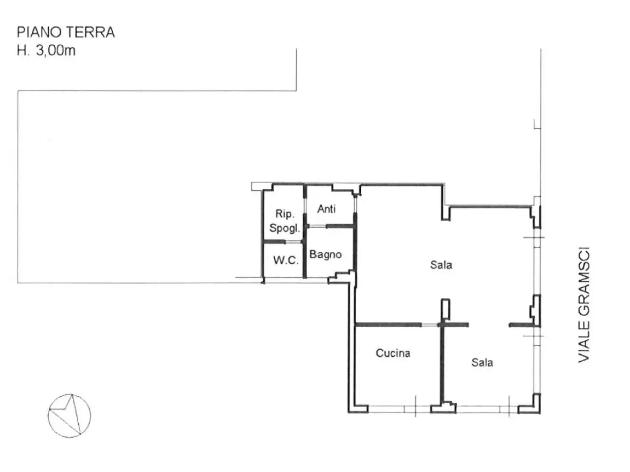 Negozio in , Modena, {3} - Planimetria 1
