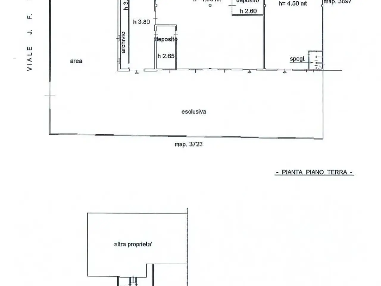 Capannone in Via Alcide De Gasperi 893, Marnate, {3} - Planimetria 1