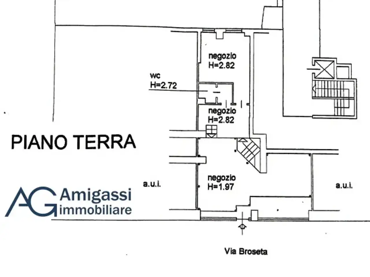 Negozio in Via Broseta 57, Bergamo, {3} - Planimetria 1