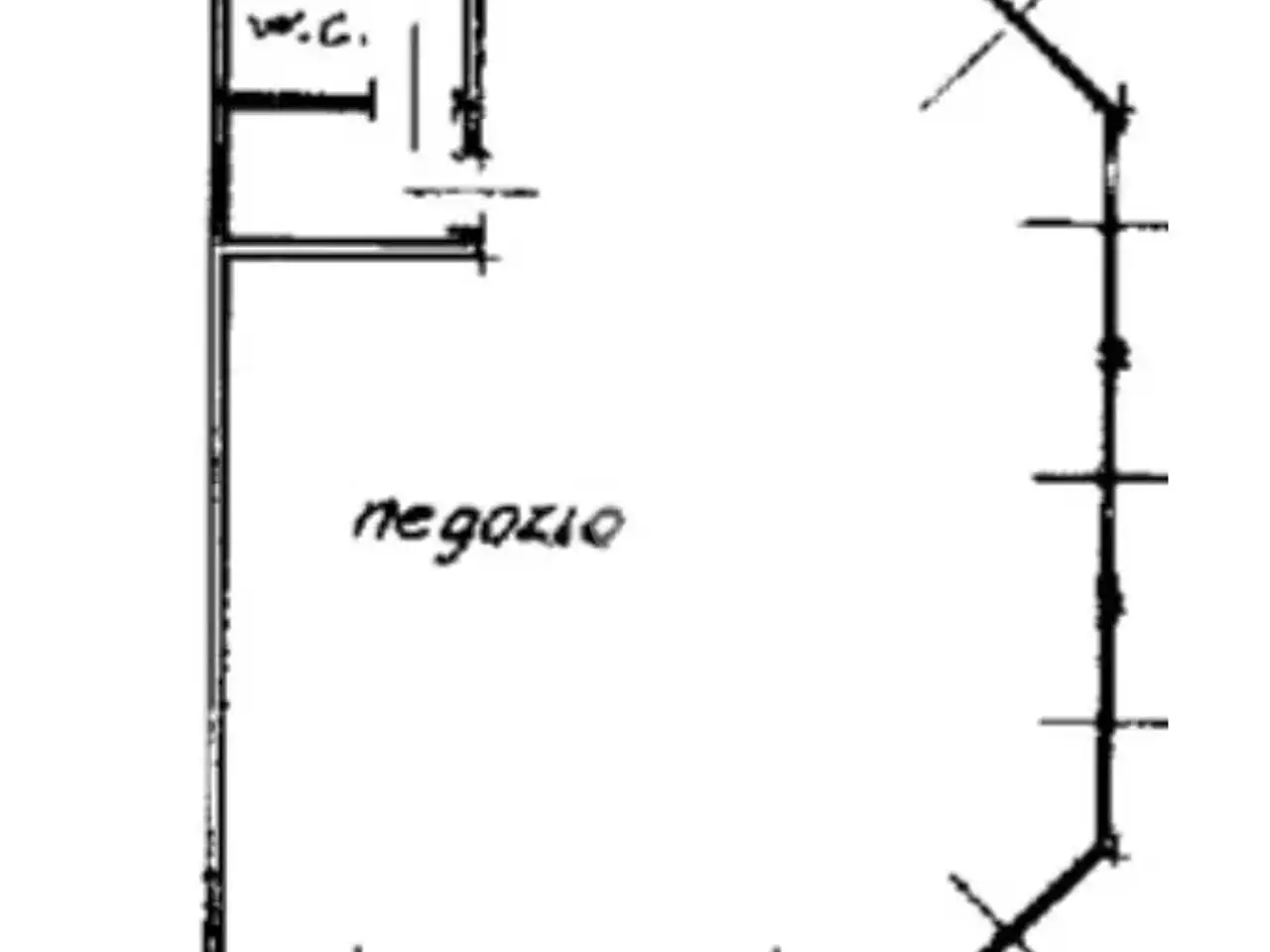 Negozio in Via Trieste, Chiuduno, {3} - Planimetria 1