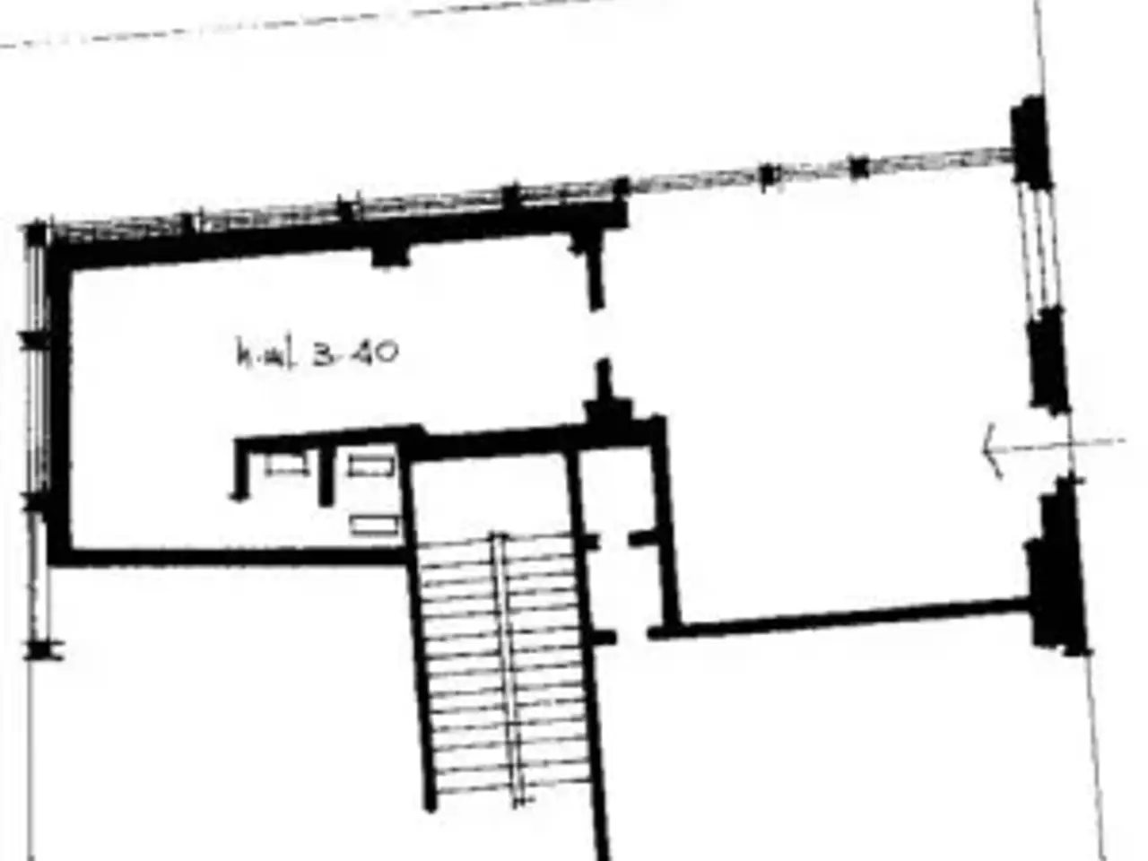 Negozio in Via Giovanni Pierluigi da Palestrina 5, Trieste, {3} - Planimetria 1