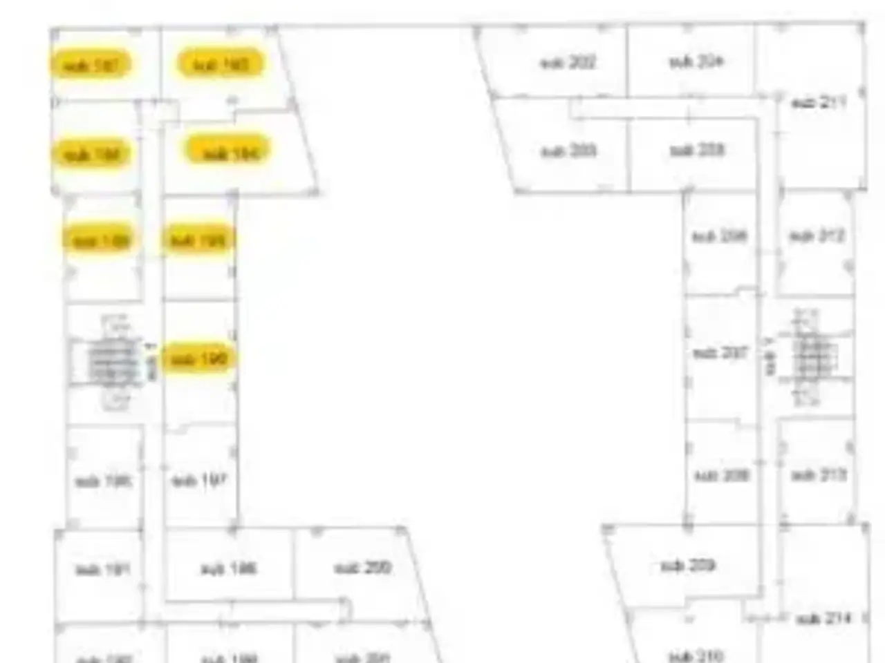 Ufficio in Strada Morolense 2, Frosinone, {3} - Planimetria 1