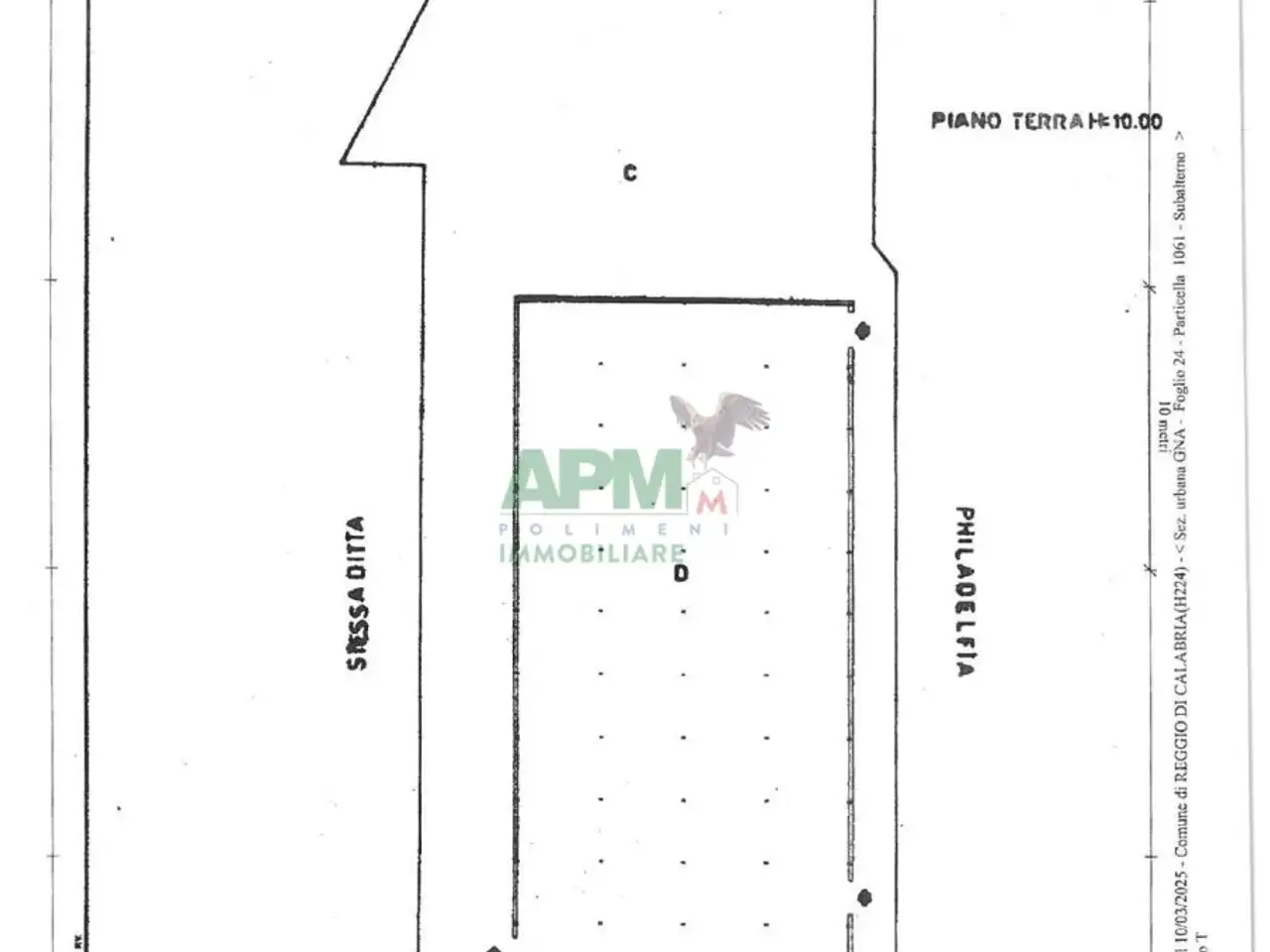 Capannone in Via delle Industrie 6, 6, Reggio Calabria, {3} - Planimetria 1