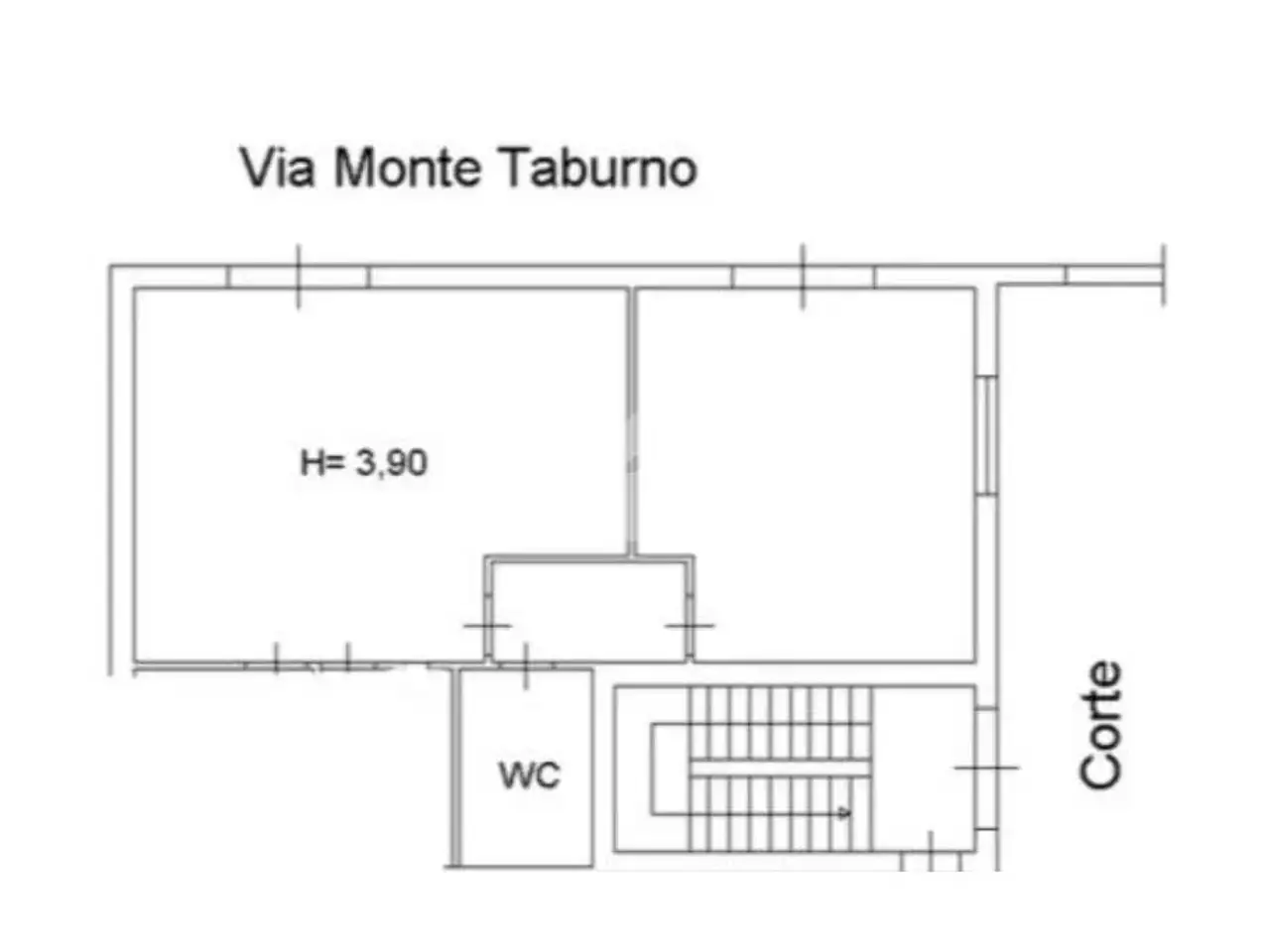 Magazzino in Via Monte Taburno 3, Casoria, {3} - Planimetria 1