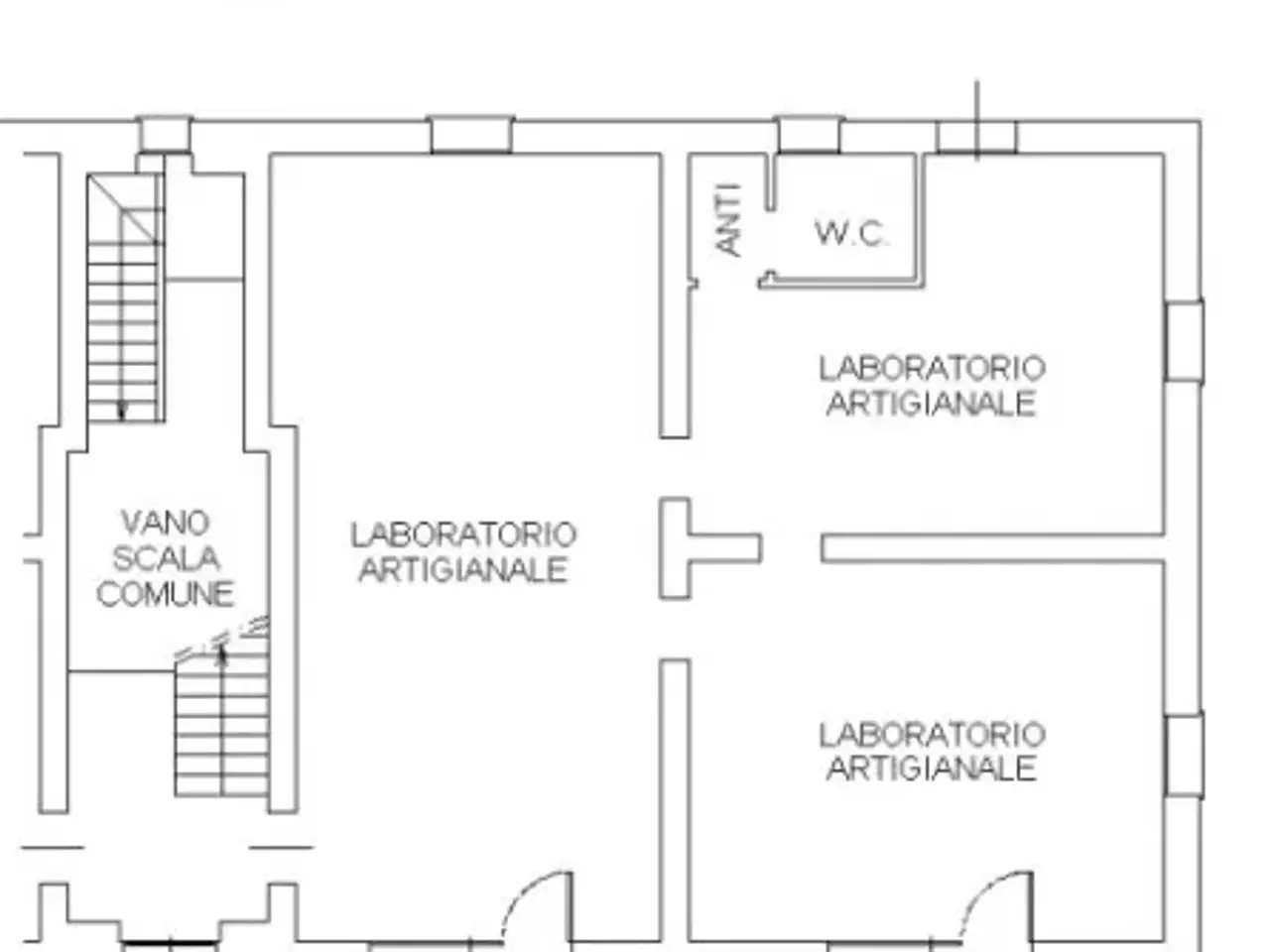 Negozio in Viale Pambera 8, Imola, {3} - Planimetria 1