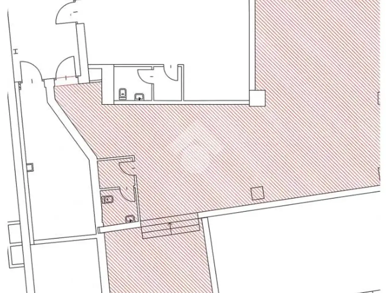 Ufficio in Corso Corso Carlo Alberto 120, Lecco, {3} - Planimetria 1