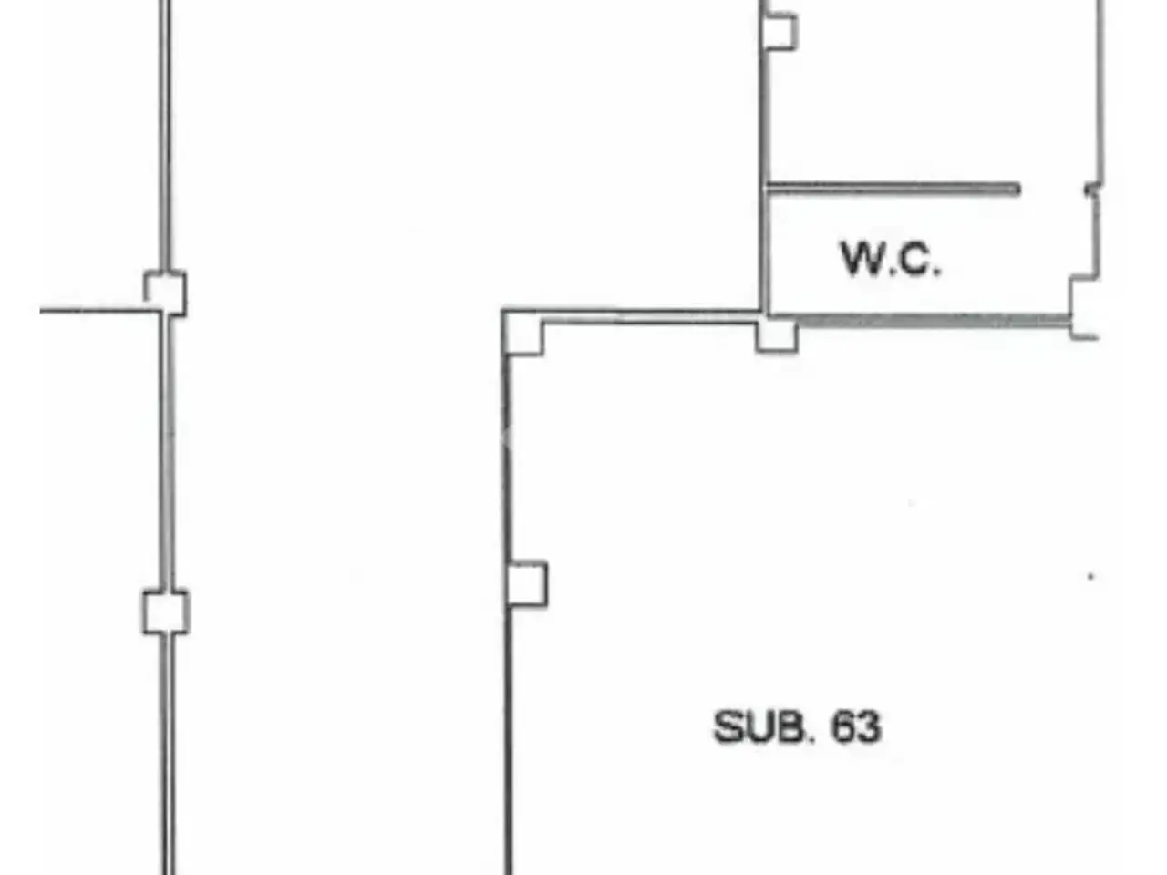 Magazzino in Località Via Isorelle 38, Savignone, {3} - Planimetria 1