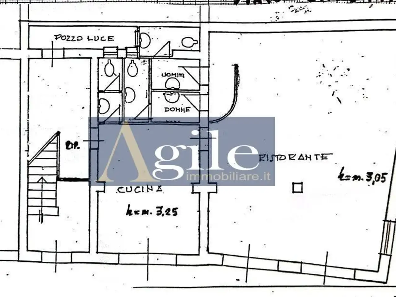Negozio in Via Alcide De Gasperi 35, Spinetoli, {3} - Planimetria 1