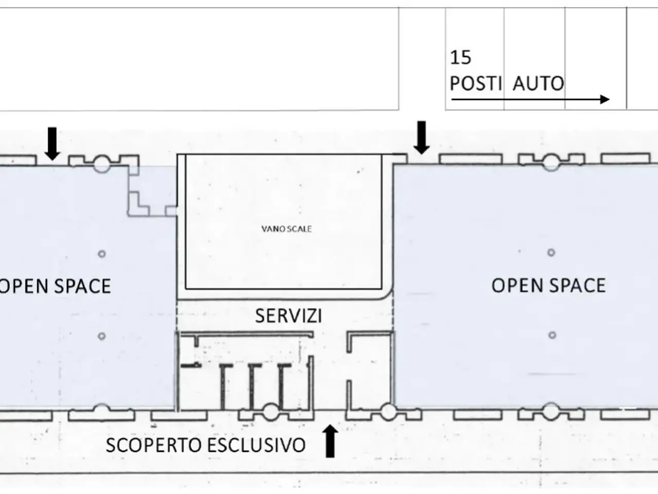 Negozio in Via Roma, Quarto D'Altino, {3} - Planimetria 1