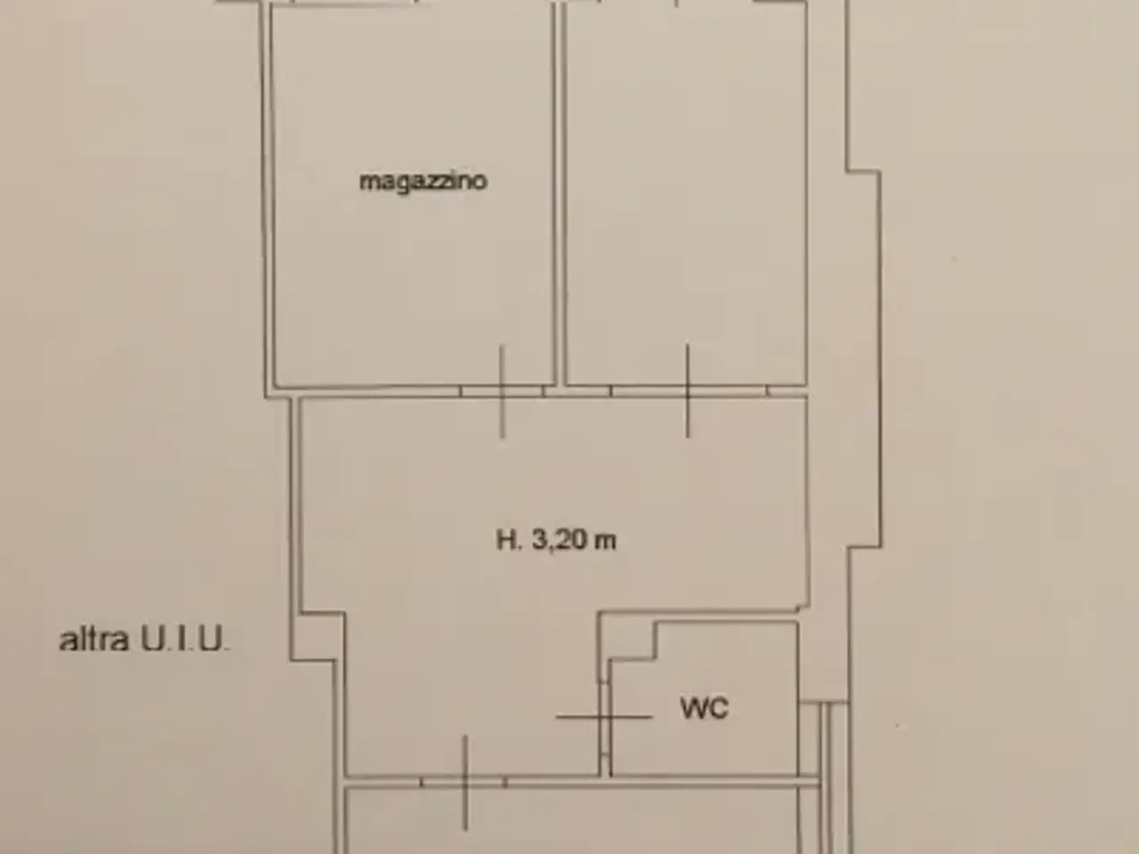 Ufficio in Via Macedonio Melloni 10, Milano, {3} - Planimetria 1