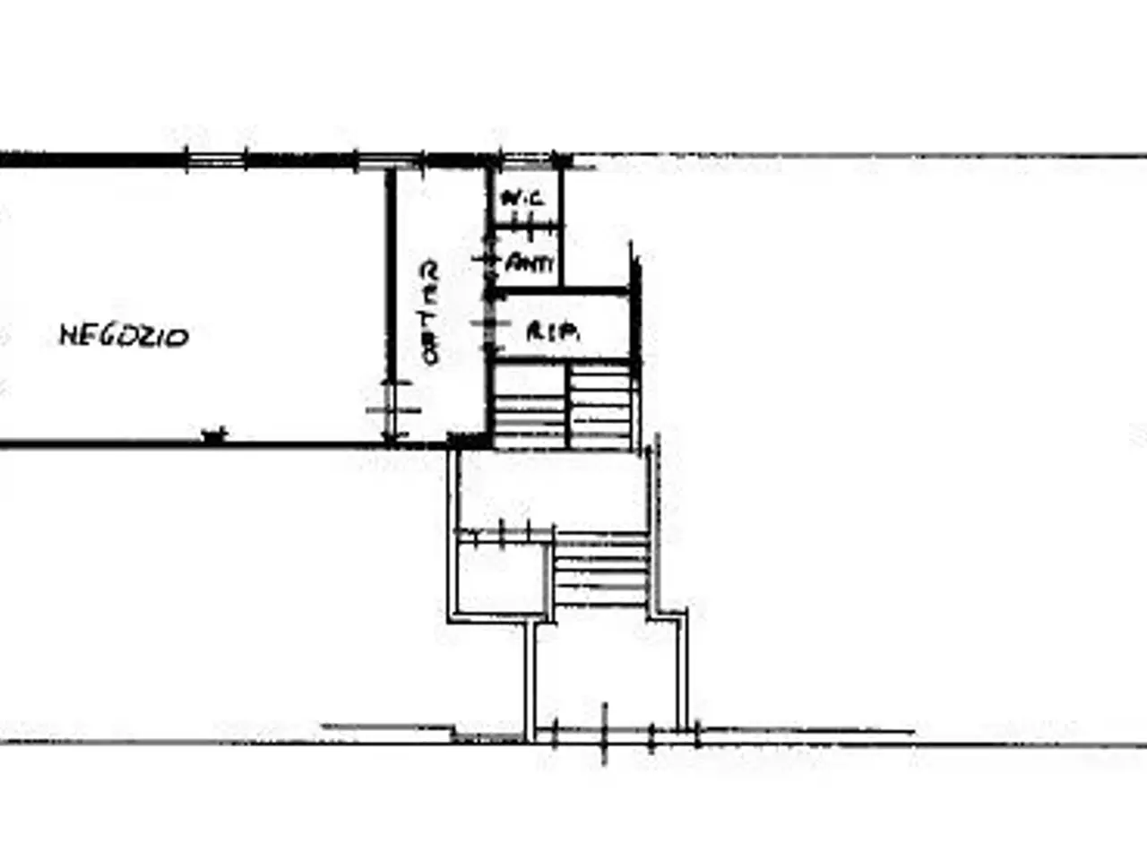 Negozio in Via Pergolesi, Modena, {3} - Planimetria 1