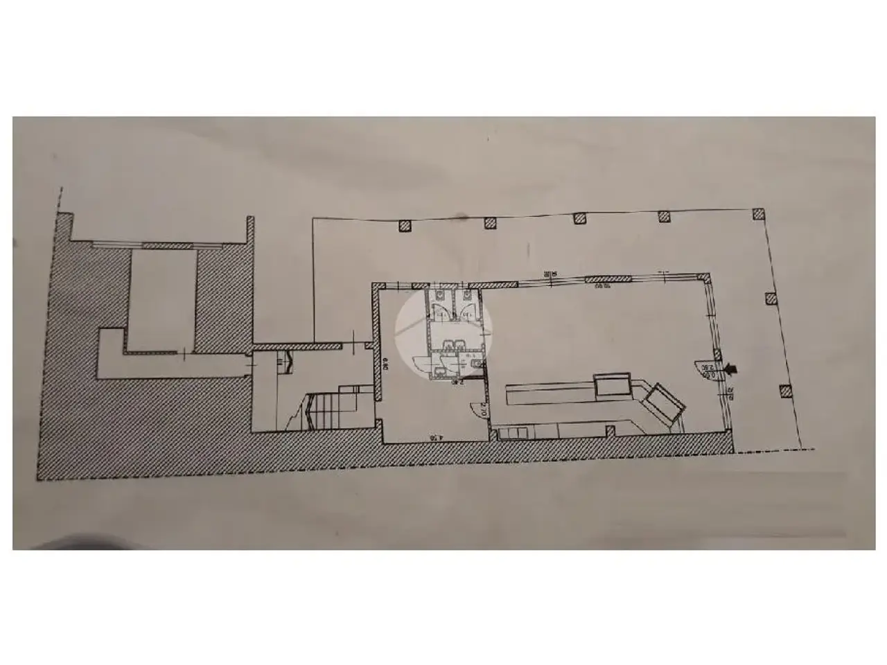 Negozio in Via G. Mazzini 12, Torbole Casaglia, {3} - Planimetria 1