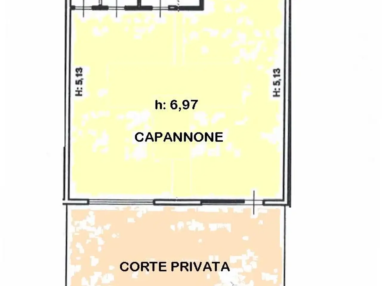 Capannone in Via Villana, Rosignano Marittimo, {3} - Planimetria 1