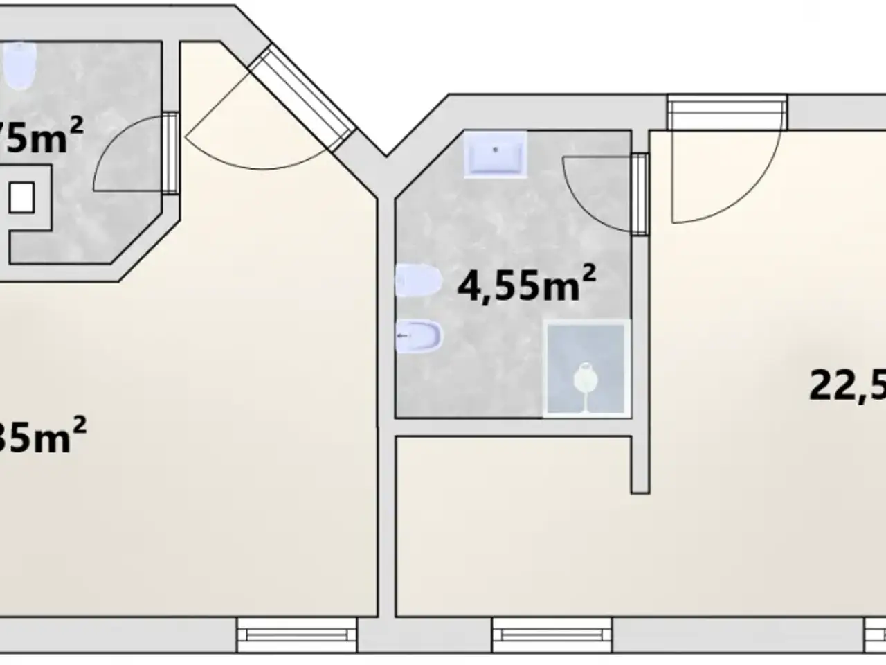 Ufficio in Via Dolomiti - DolomitenstraßE, Bolzano, {3} - Planimetria 1