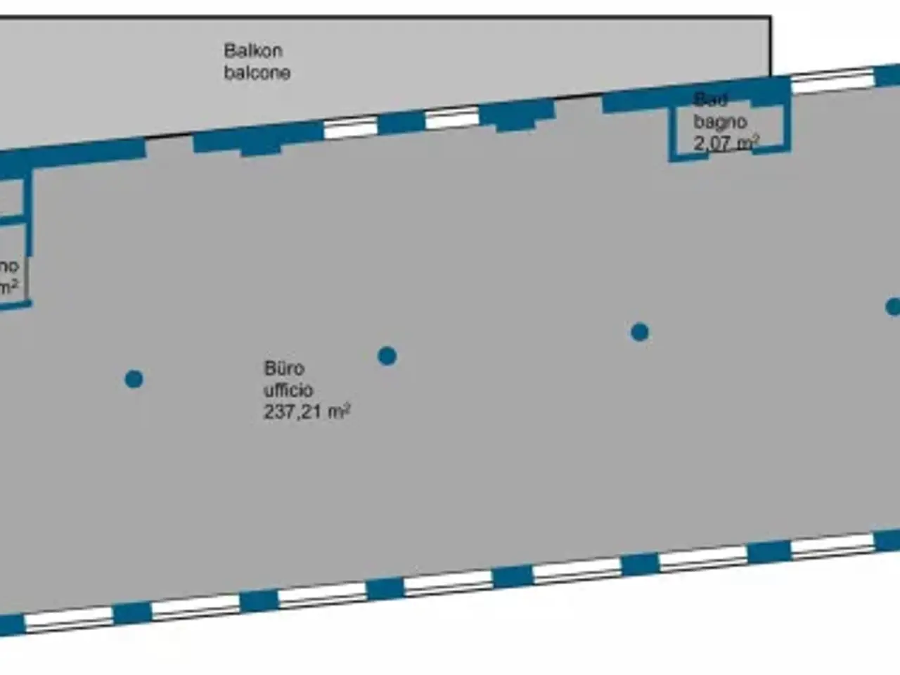 Ufficio in Via Val Pusteria, Vandoies, {3} - Planimetria 1