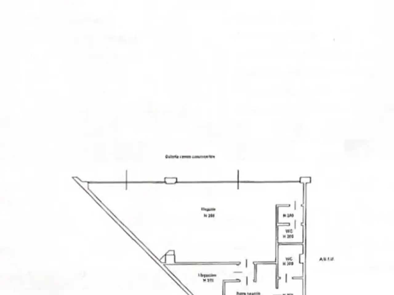 Bar in Via Roma 78, Corte Franca, {3} - Planimetria 1