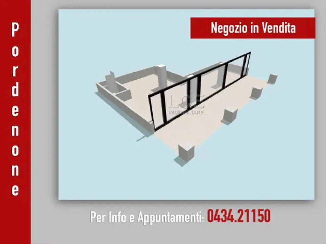 Negozio in Via Colonna 909, Pordenone, {3} - Foto 1