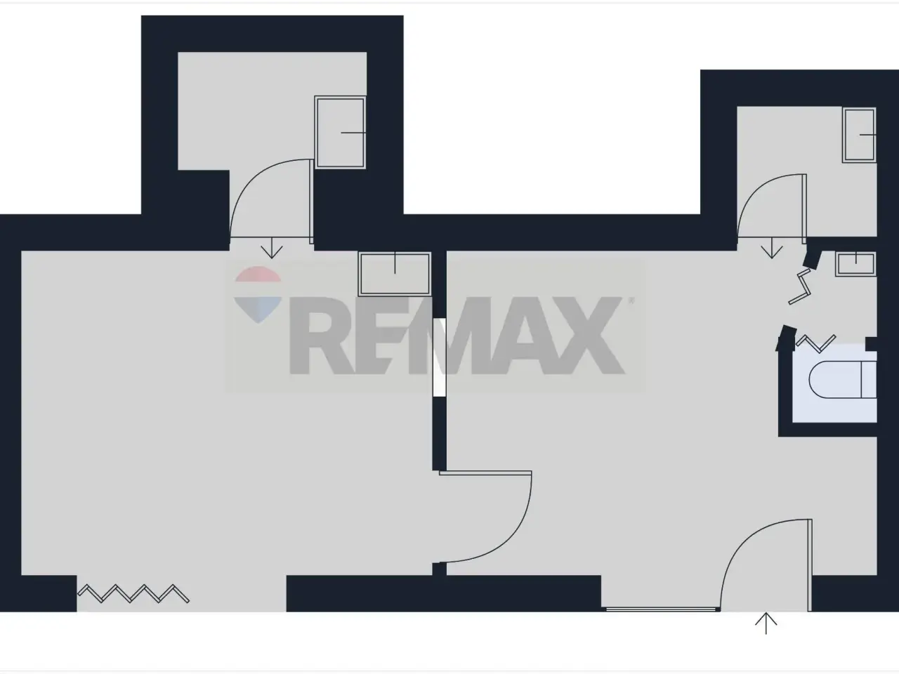 Negozio in Via della Villa 45, Formello, {3} - Planimetria 1