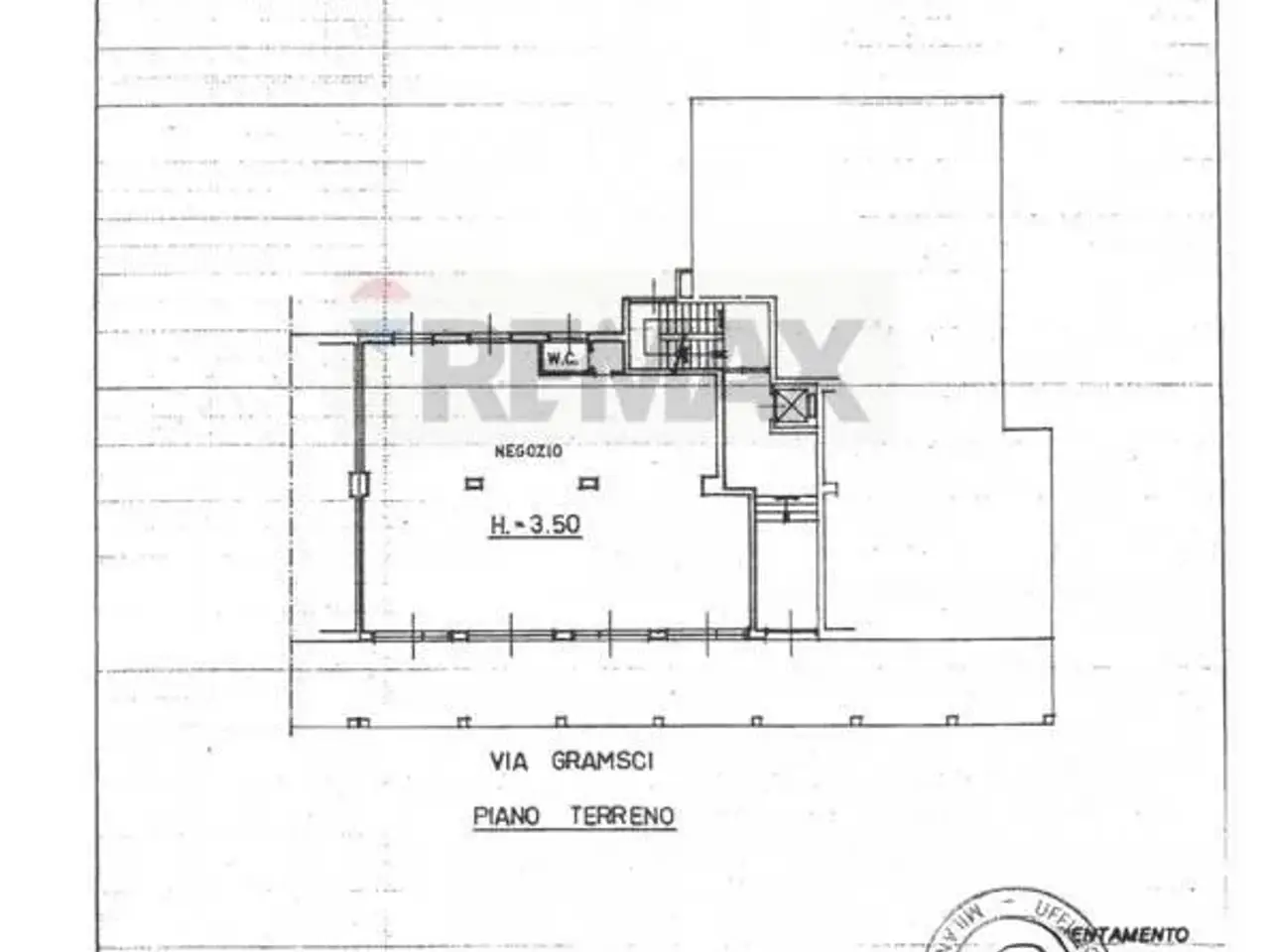 Negozio in Via Gramsci 22, Cormano, {3} - Planimetria 1