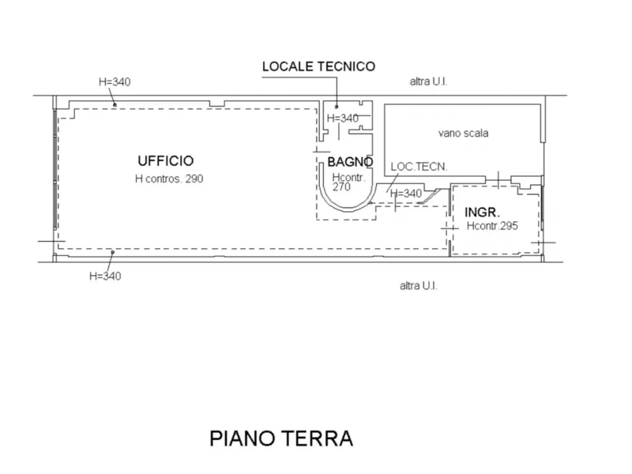 Ufficio in Via Carso, Mirandola, {3} - Planimetria 1