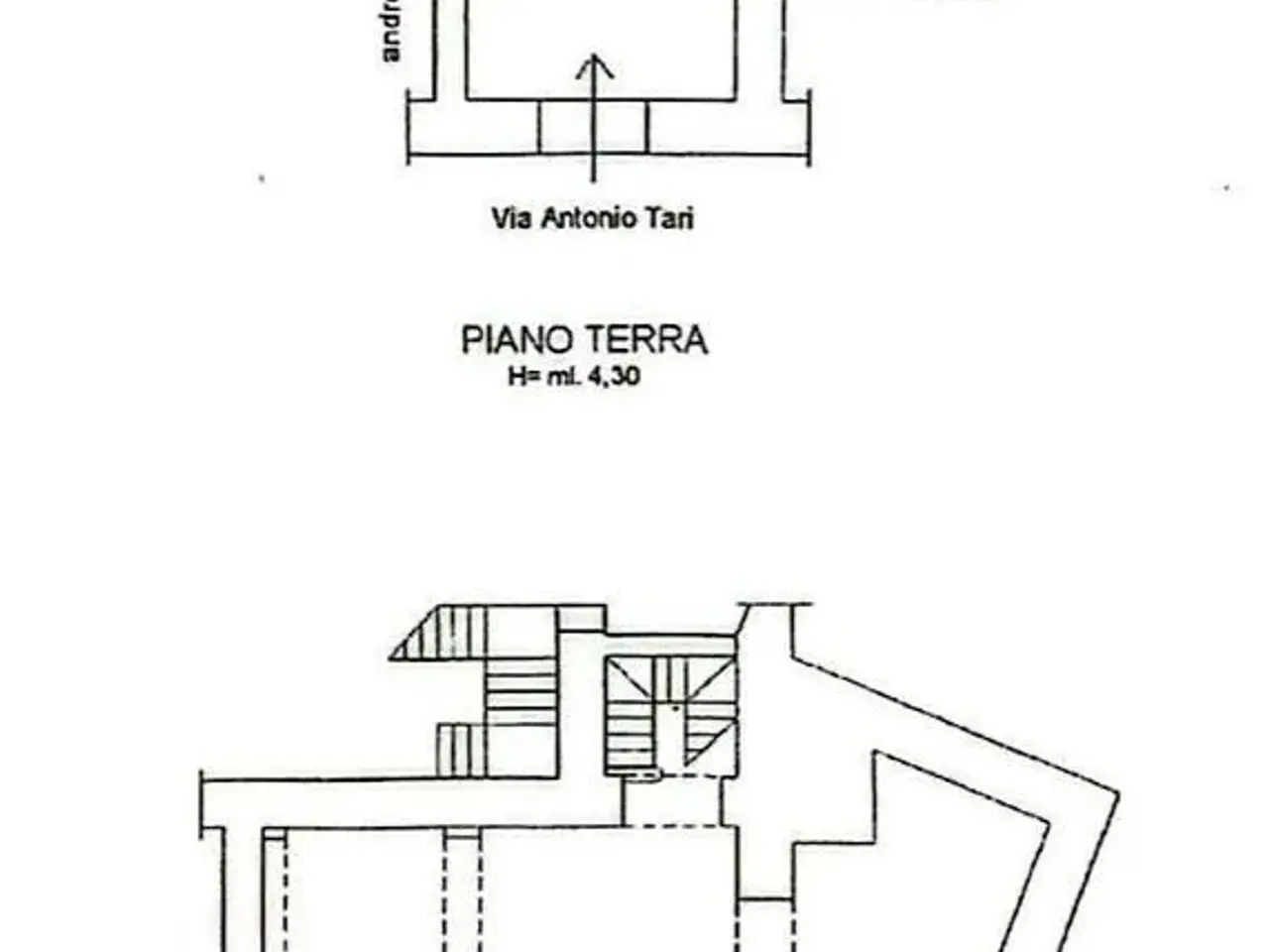 Laboratorio in Via Antonio Tari 20, Napoli - Planimetria 1