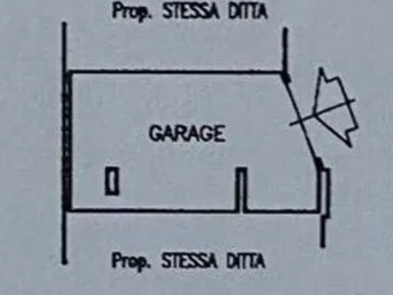 Parcheggio chiuso in Via Valdichiana, Firenze, {3} - Planimetria 1