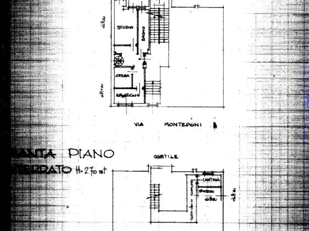 Ufficio in Via Monteponi, Torino, {3} - Planimetria 1