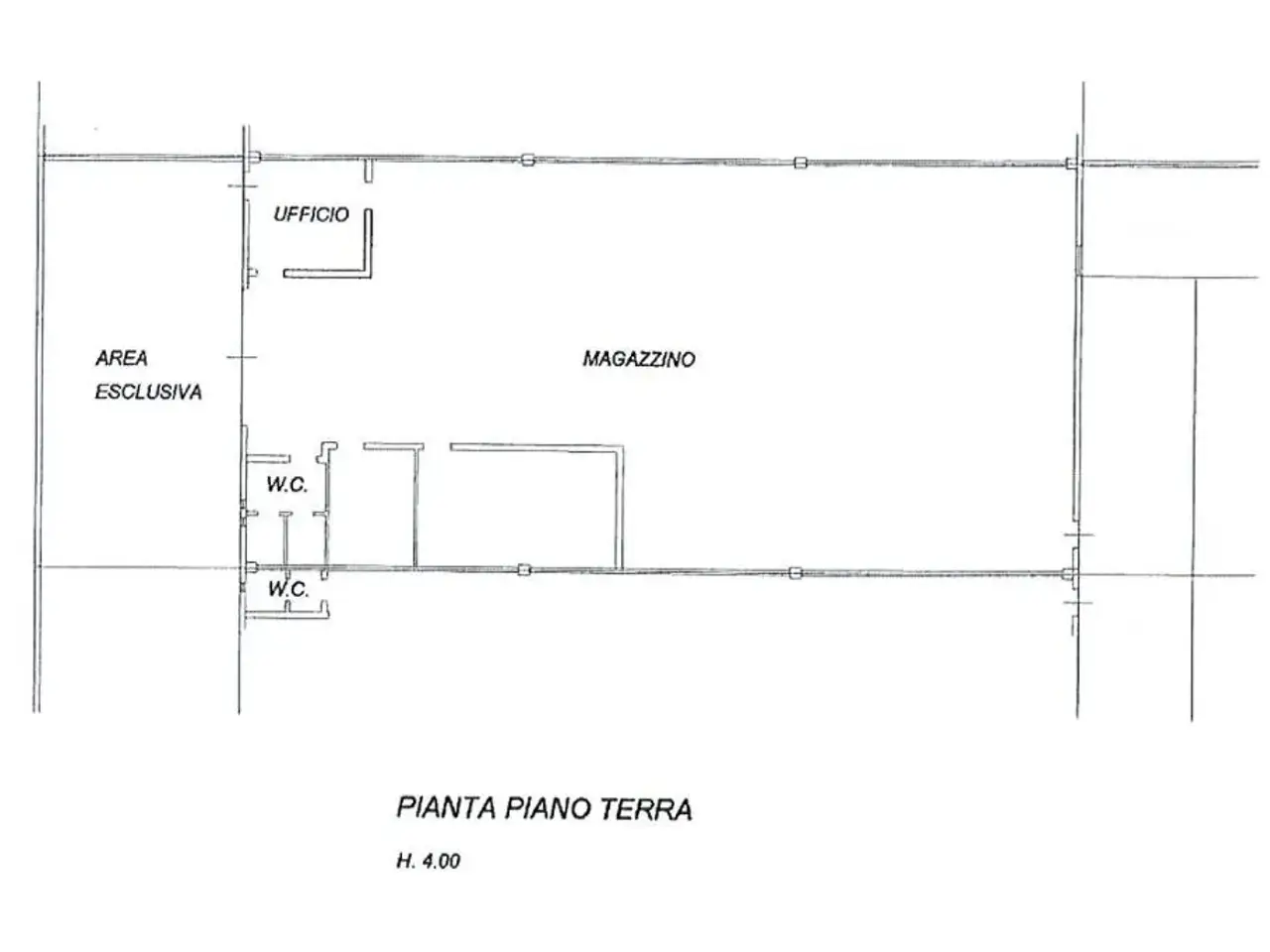 Capannone in Via dell'Artigianato, Verdello, {3} - Planimetria 1