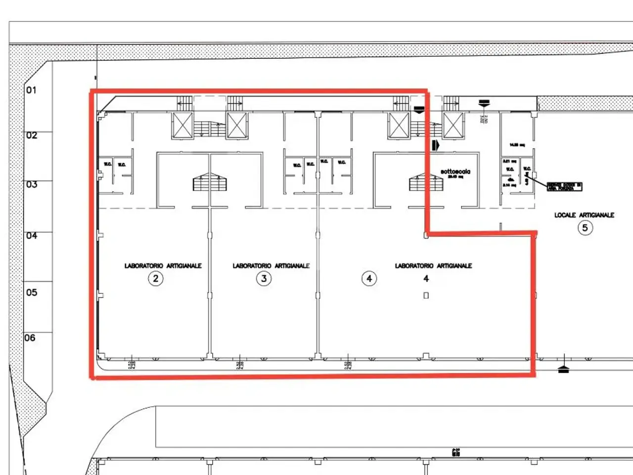 Laboratorio in Via Statale 171, Quarrata, {3} - Planimetria 1