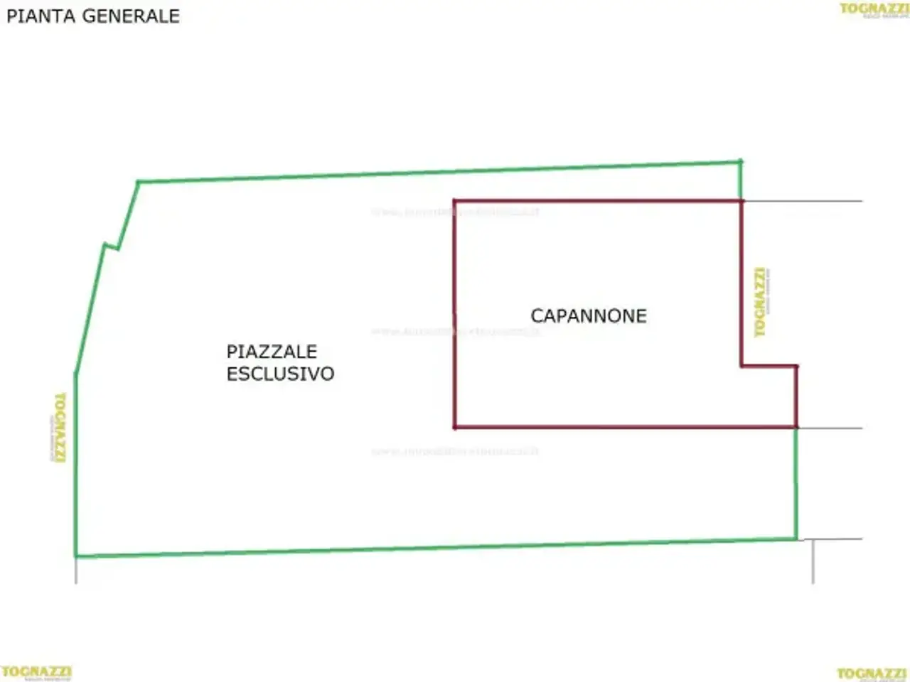 Capannone in Zona Via Fiorentina (Pressi), Certaldo, {3} - Planimetria 1