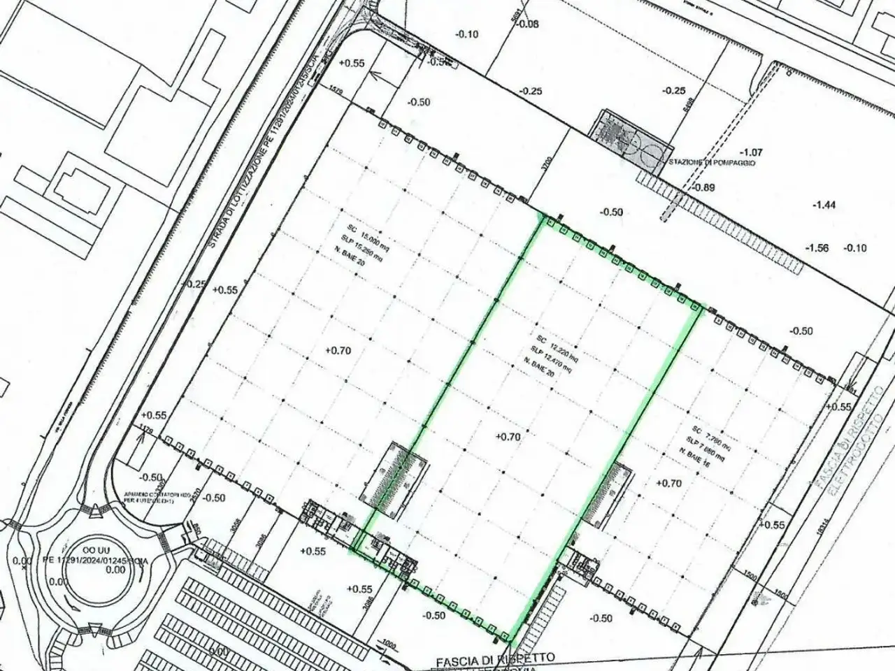 Capannone in Via dell'Industria, Travagliato, {3} - Planimetria 1