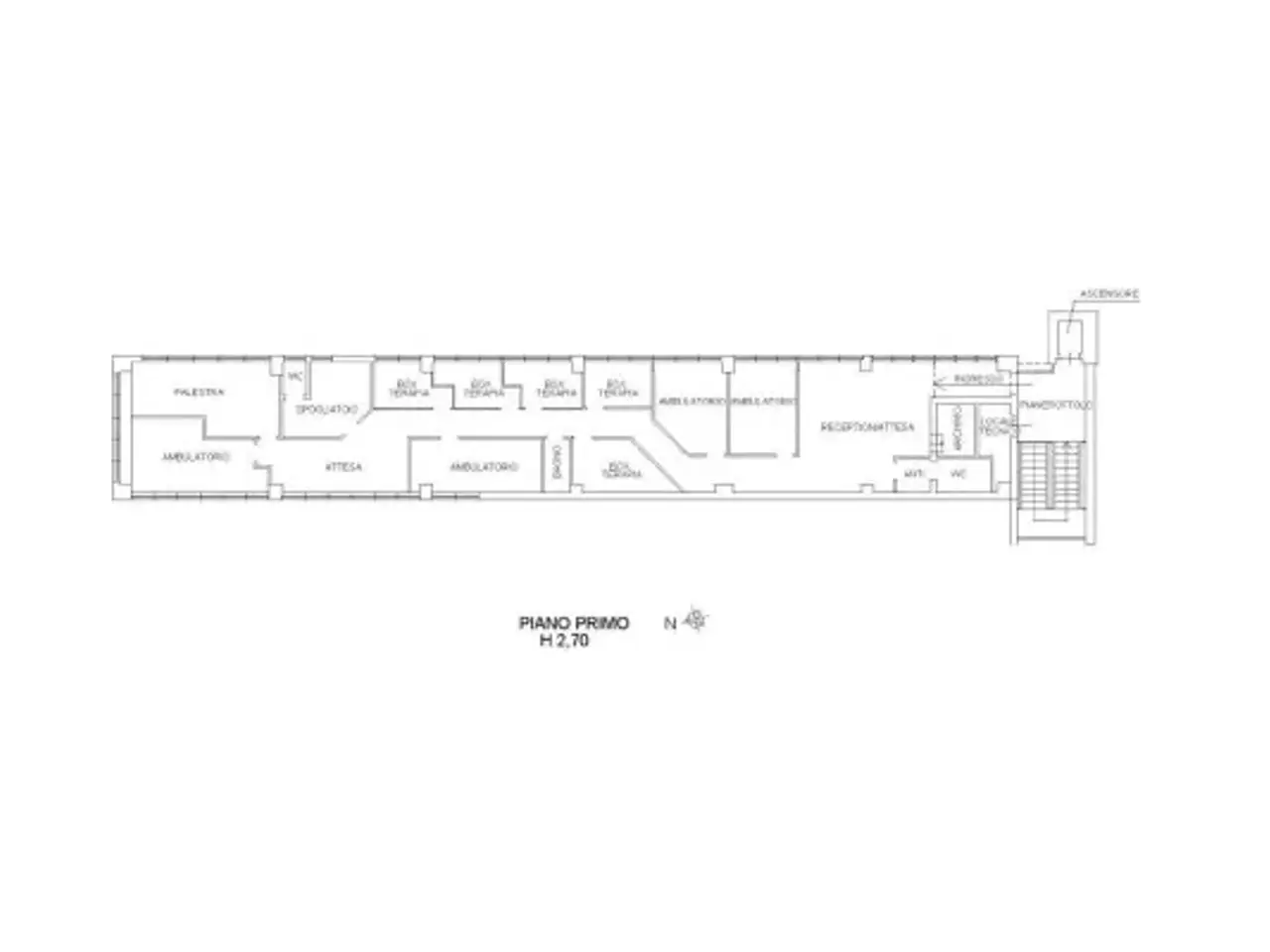 Centro commerciale in Via Gramsci 211, Castel Maggiore, {3} - Planimetria 1