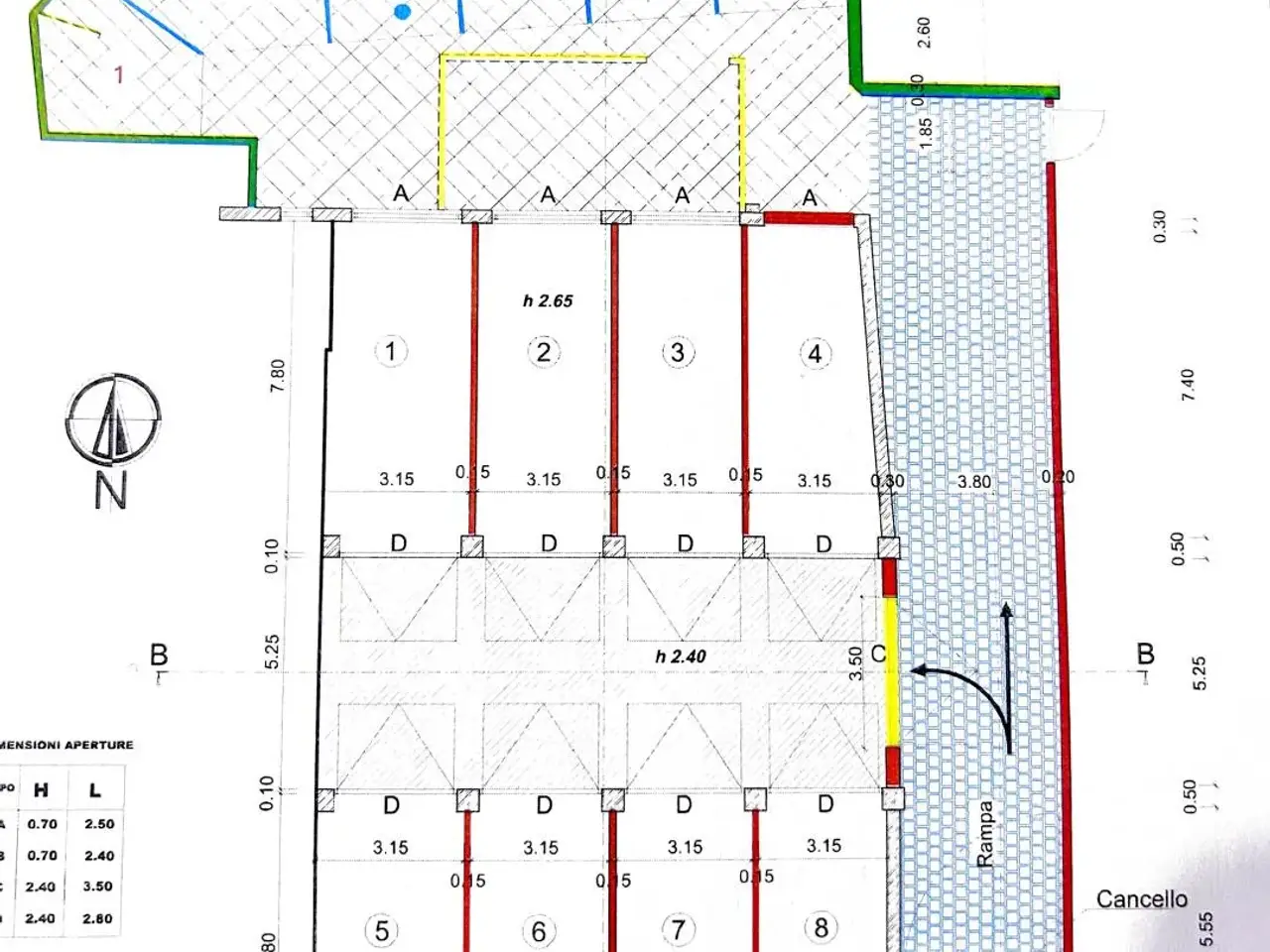Magazzino in , Vallecrosia, {3} - Planimetria 1