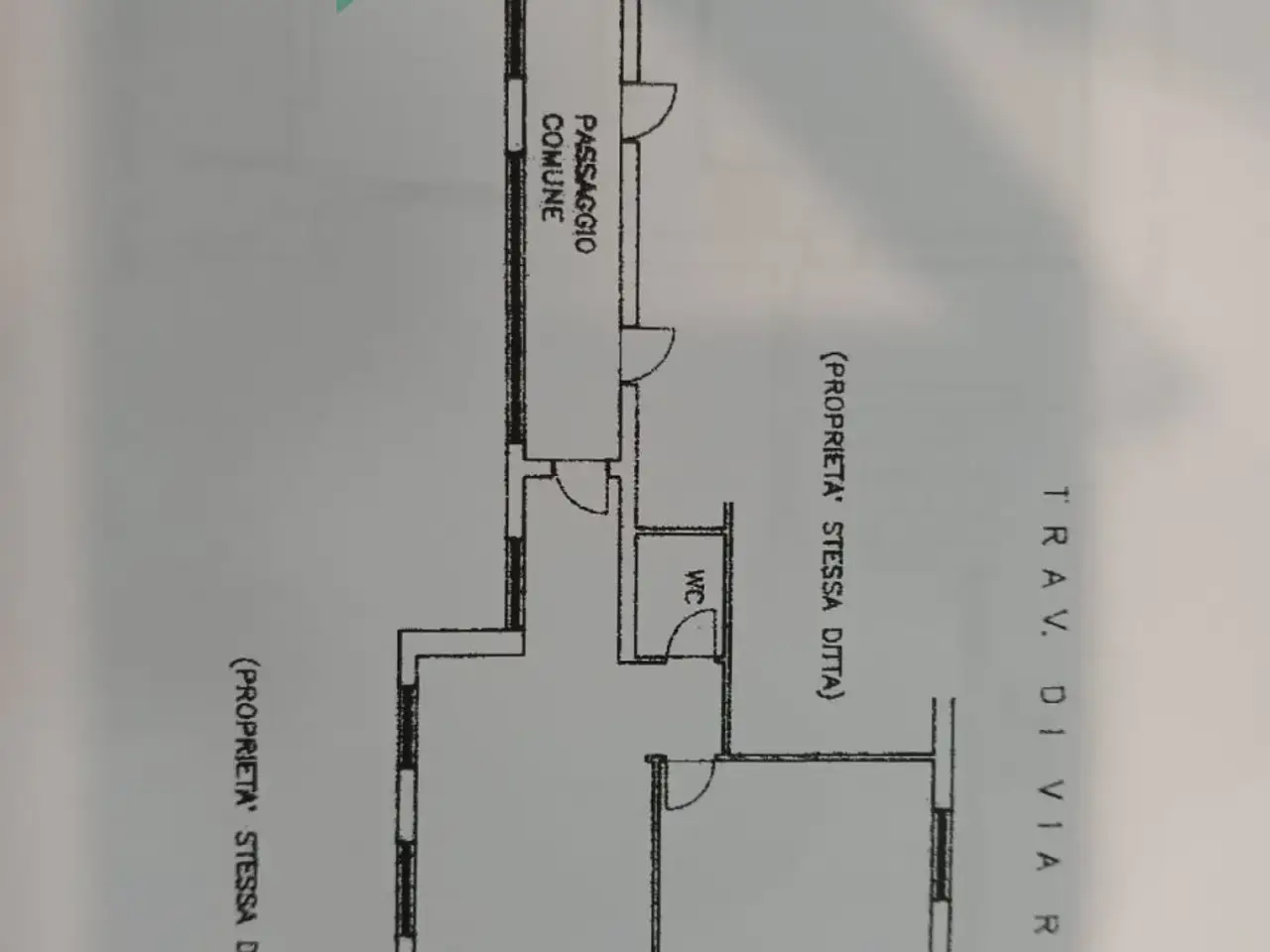 Ufficio in Calata Capodichino, Napoli, {3} - Planimetria 1
