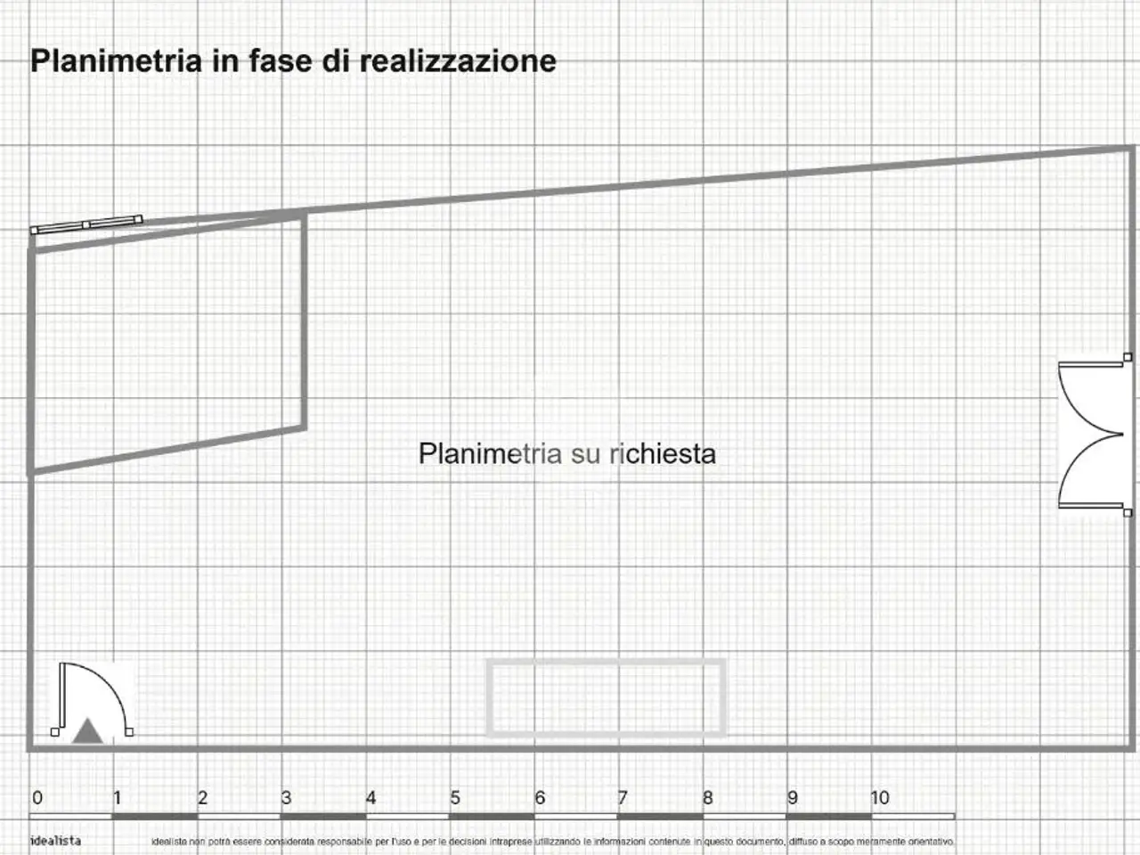 Ufficio in Via S. Giovanni Bosco 1, Brescia, {3} - Planimetria 1
