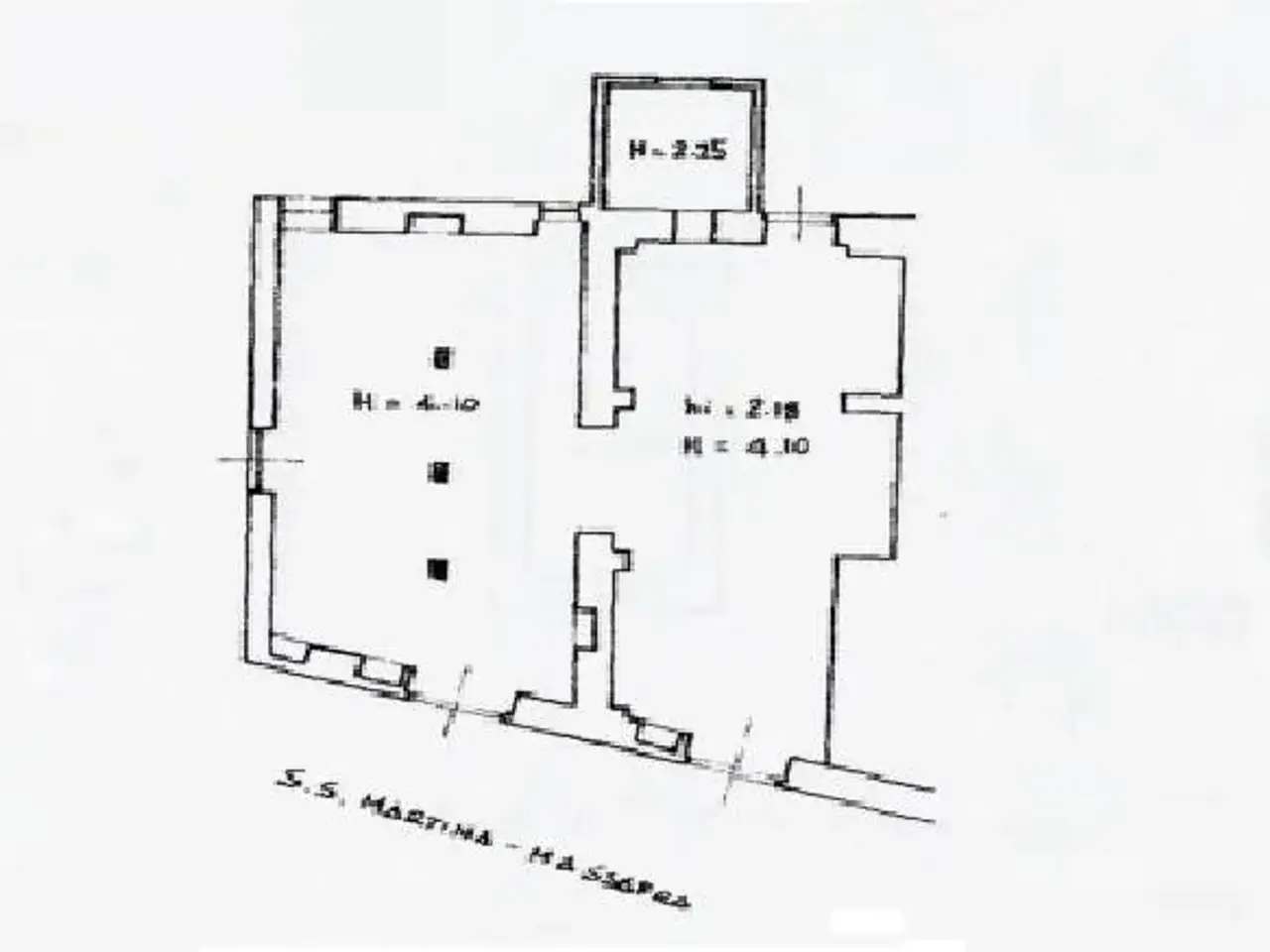 Magazzino in Via Massafra, Martina Franca, {3} - Planimetria 1