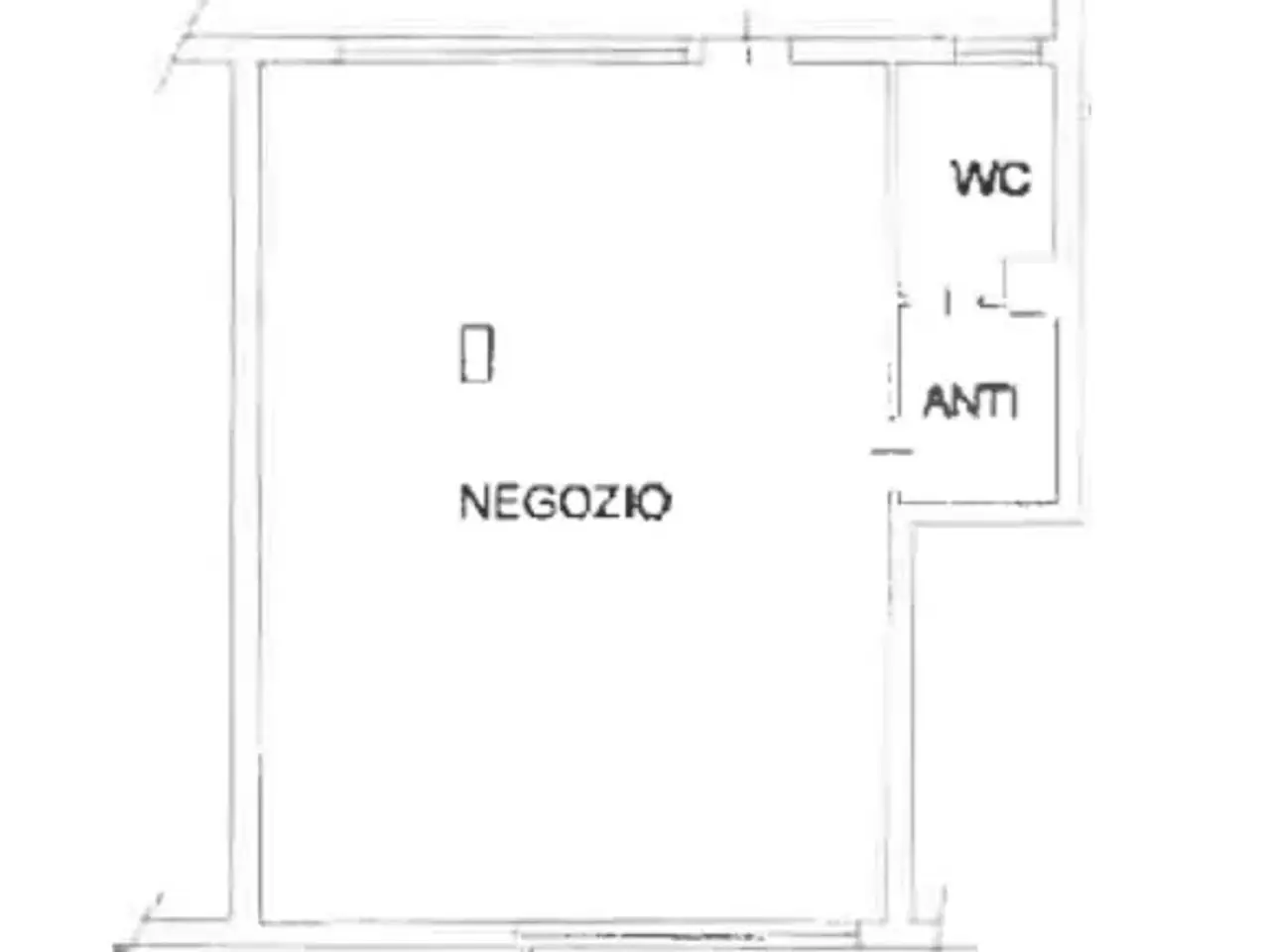 Negozio in Via Ezio Franceschini, Este, {3} - Planimetria 1