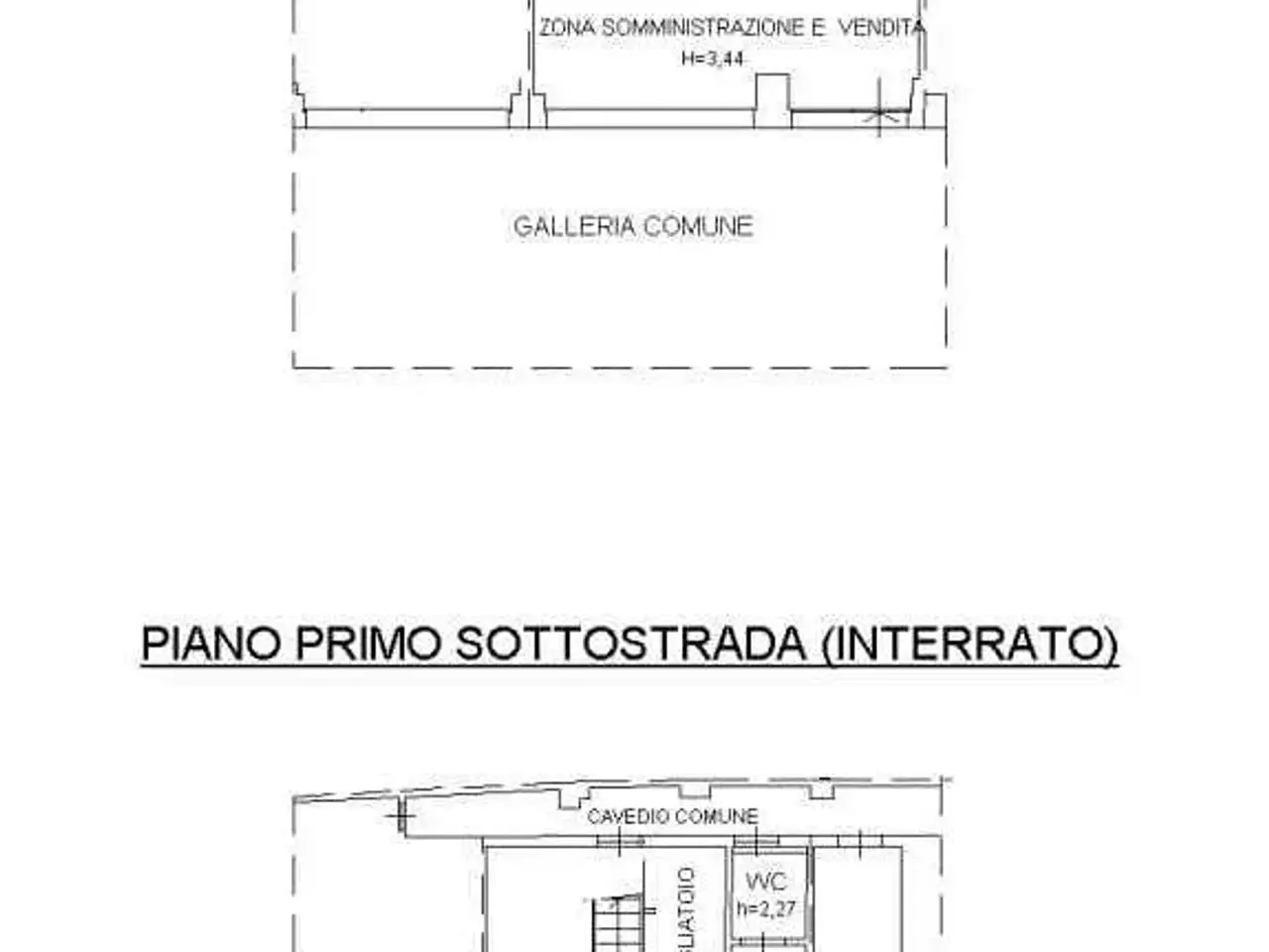 Negozio in Via Berenini, Fidenza, {3} - Planimetria 1